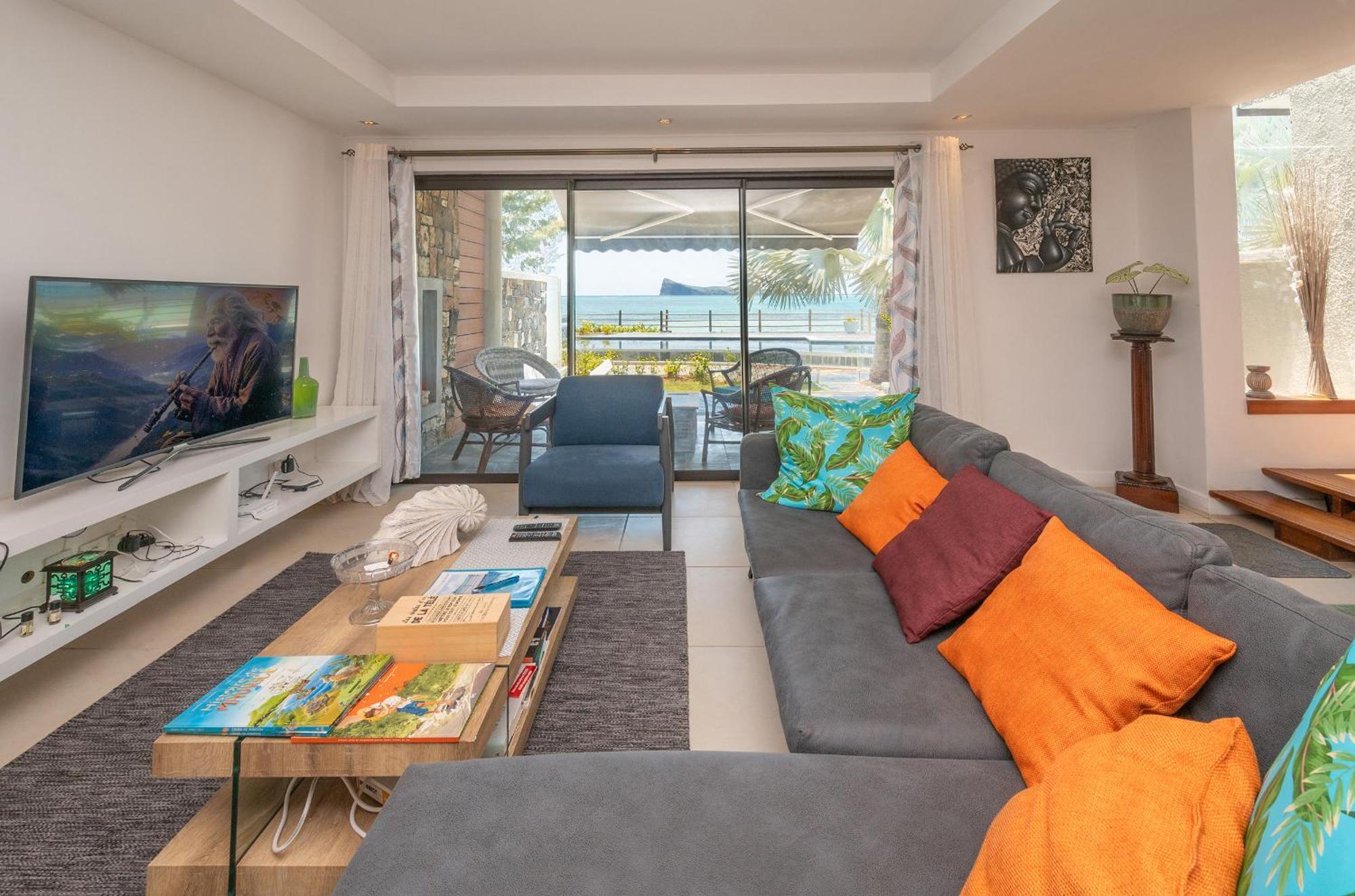 Apartmán Luxury Beachfront Duplex, Coin De Mire View / 3bed Cap Malheureux