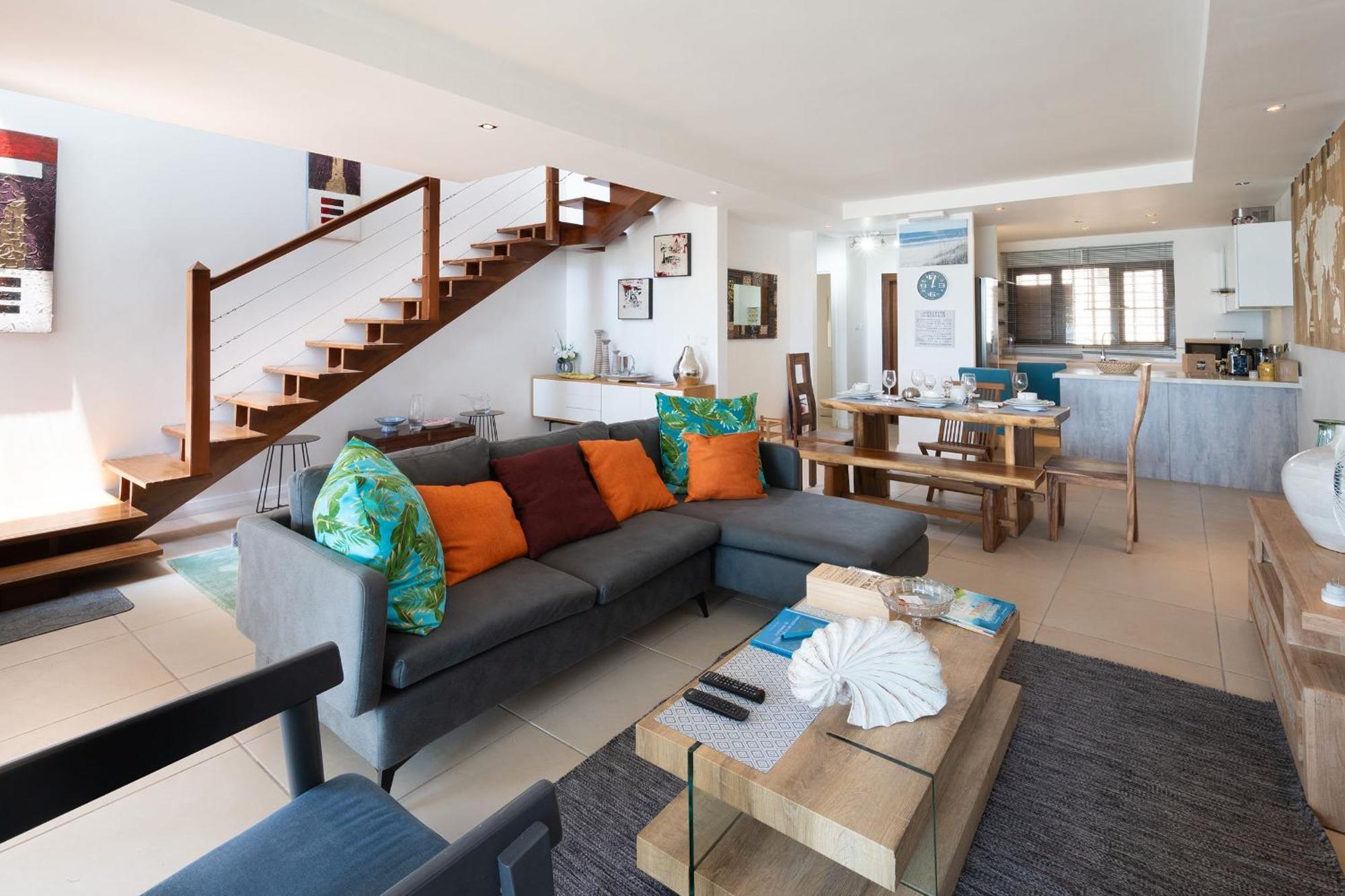 Apartment Luxury Beachfront Duplex, Coin De Mire View / 3bed *